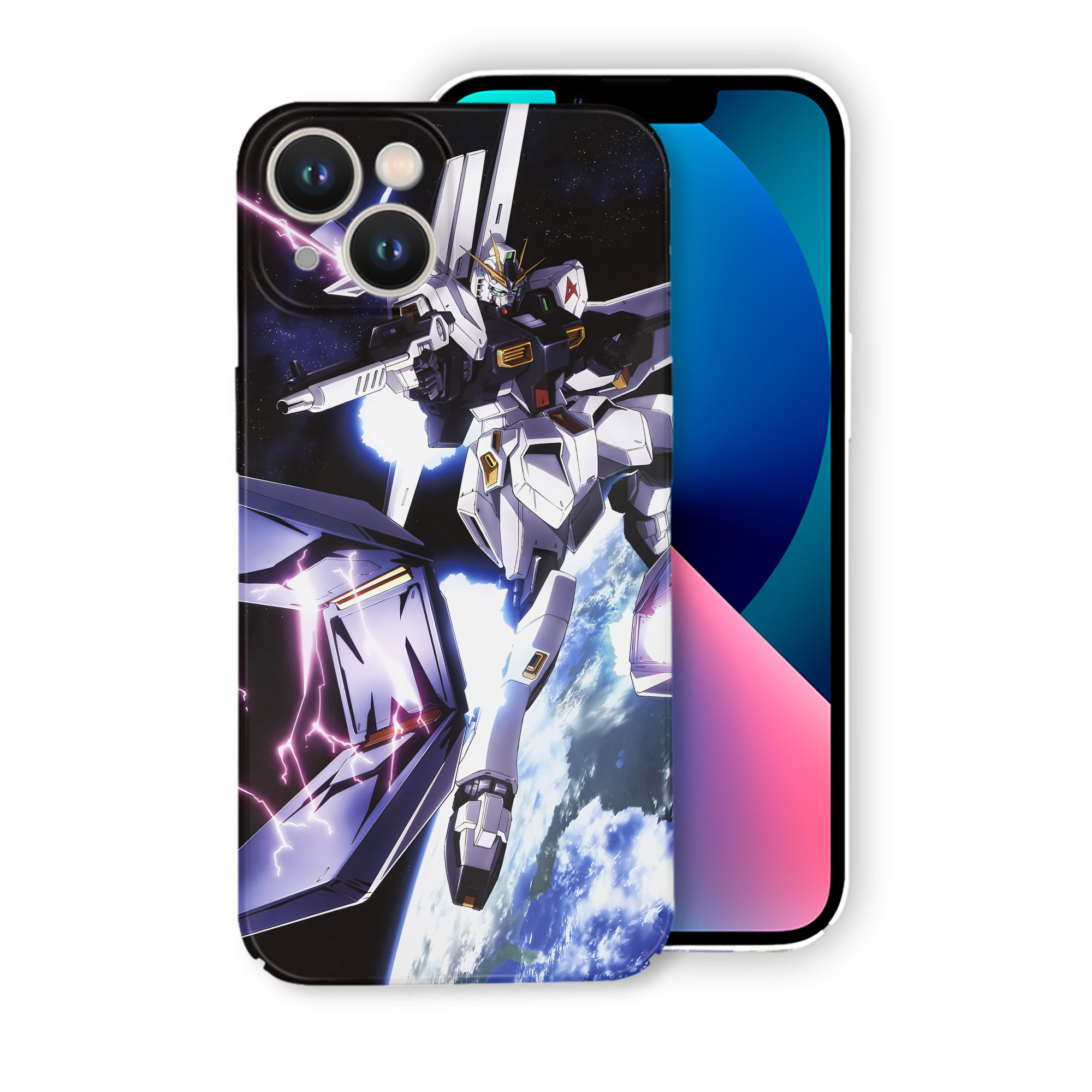 （画像用） 機動戦士ガンダム Mobile Suit Gundam 【iPhone 14シリーズ対応】ハードケース